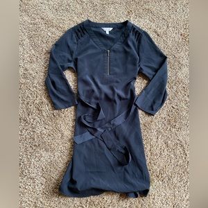 Black professional mini dress